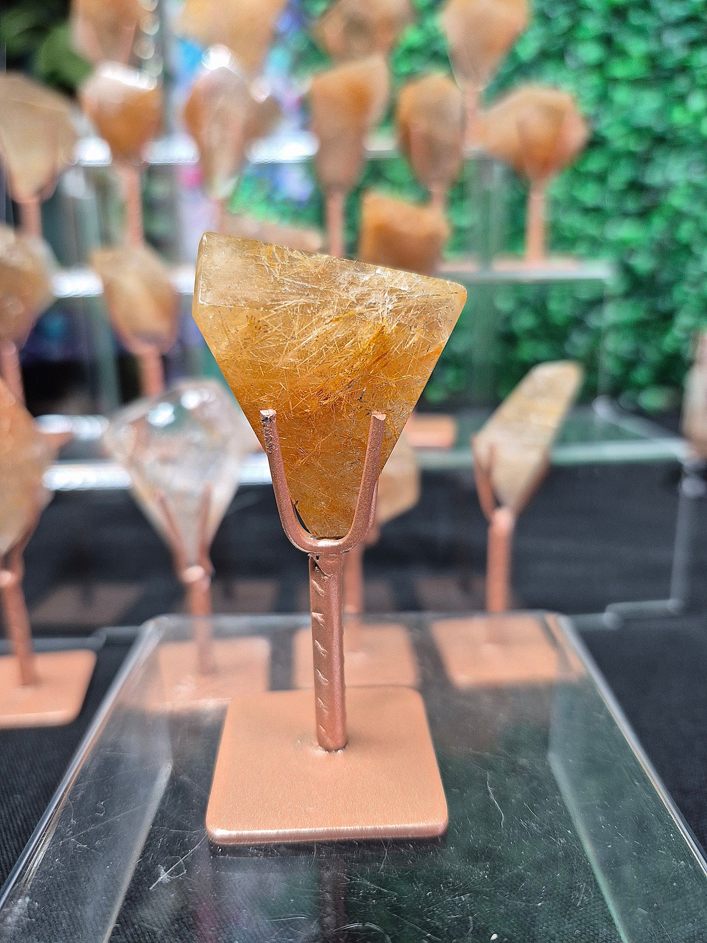 Rutile Quartz Freeforms with Stands (1)