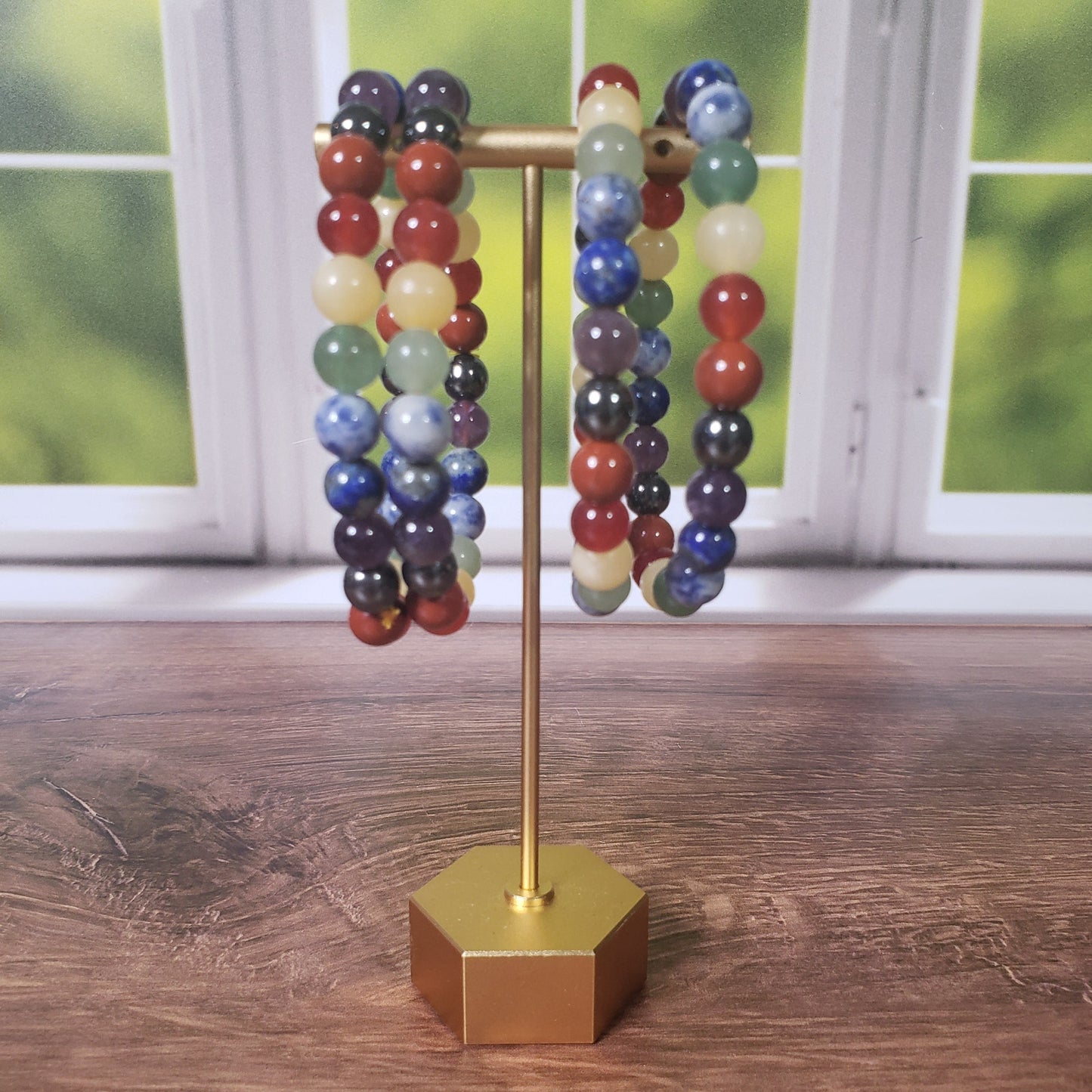Chakra Beaded Bracelet
