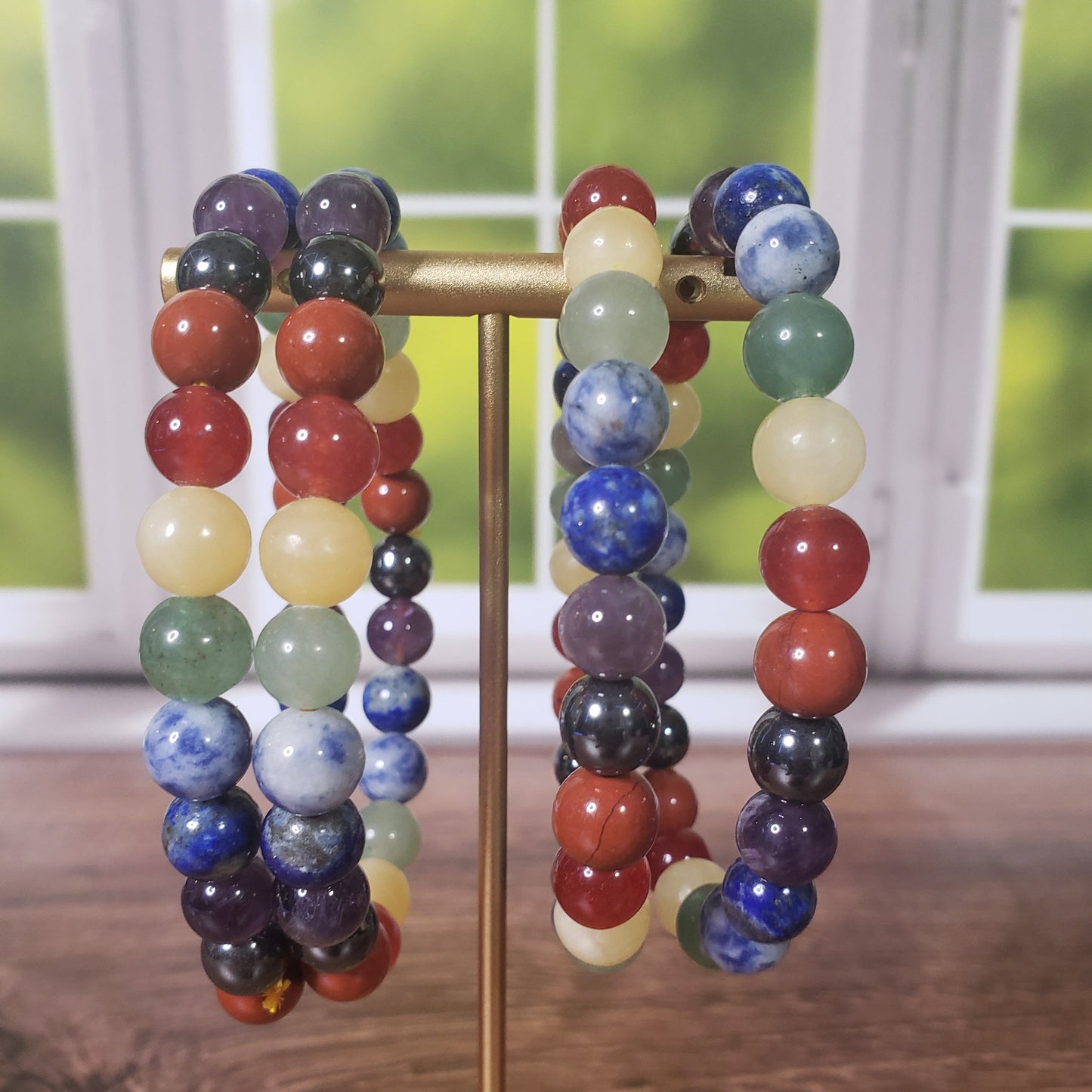 Chakra Beaded Bracelet