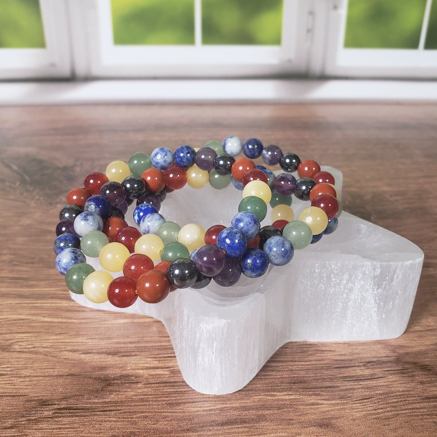Chakra Beaded Bracelet