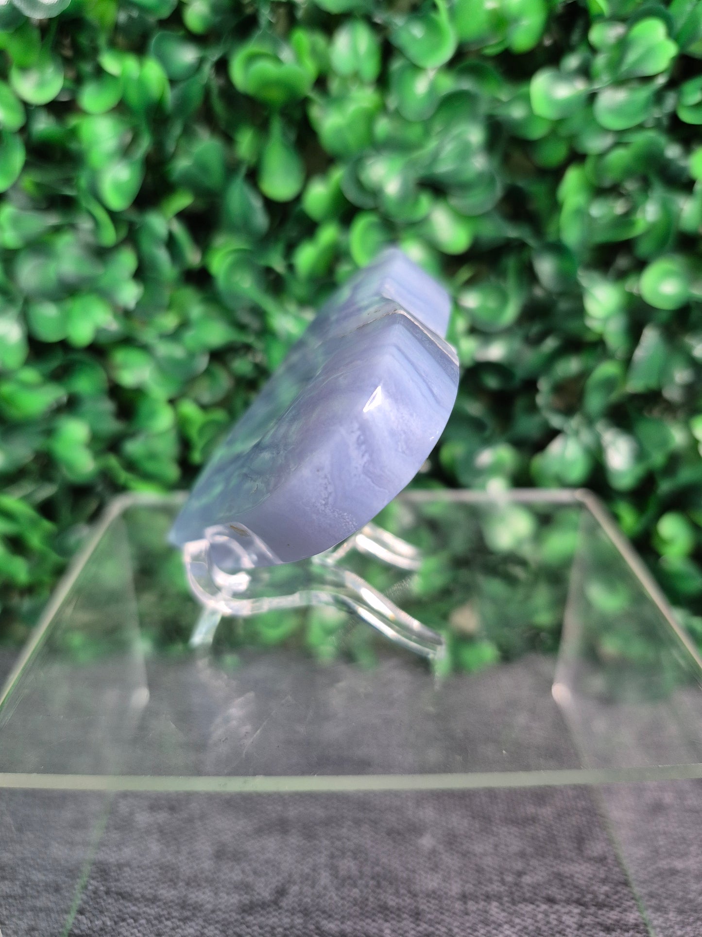 Blue Lace Agate Heart