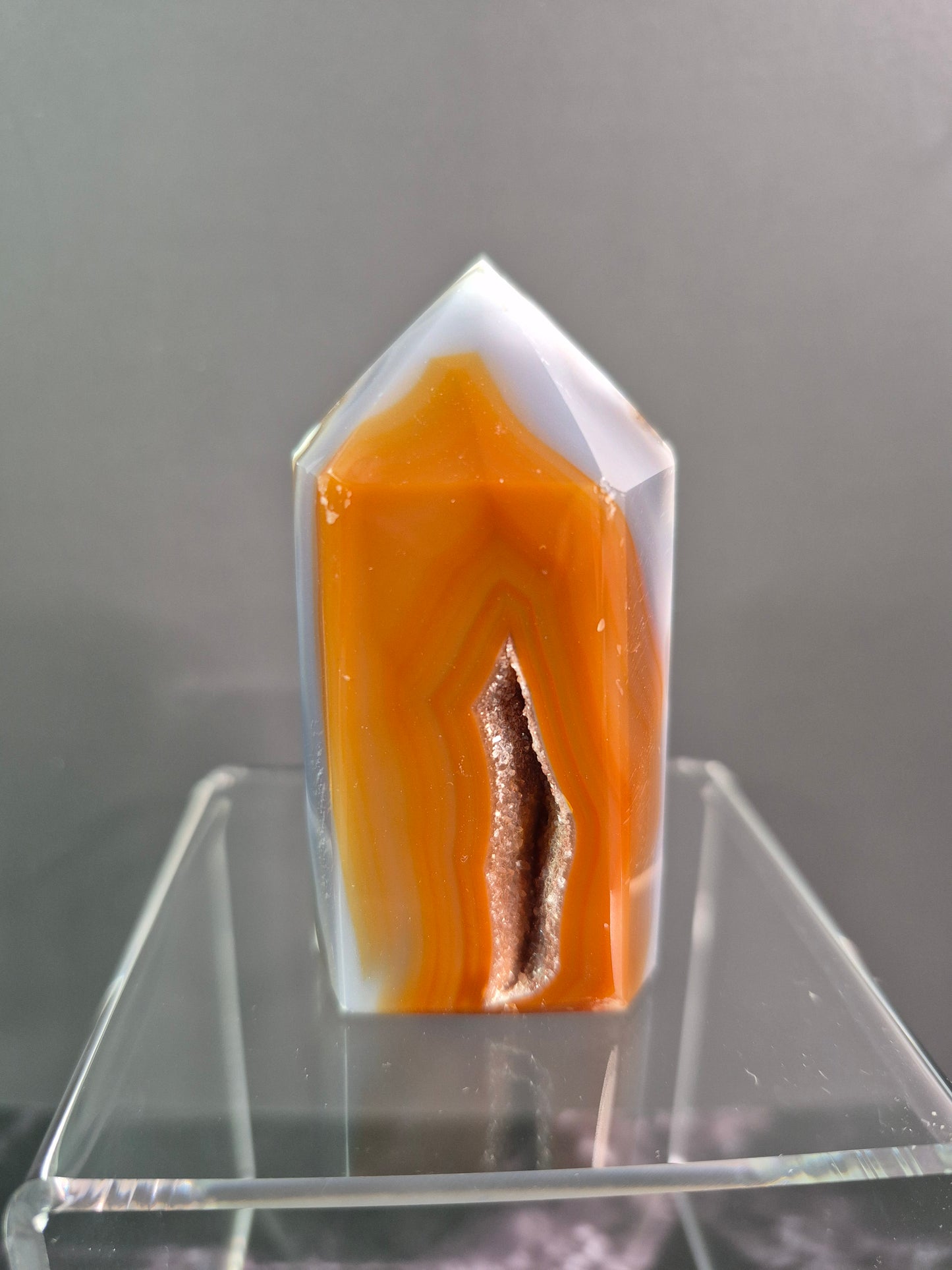Mini Druzy Agate Towers