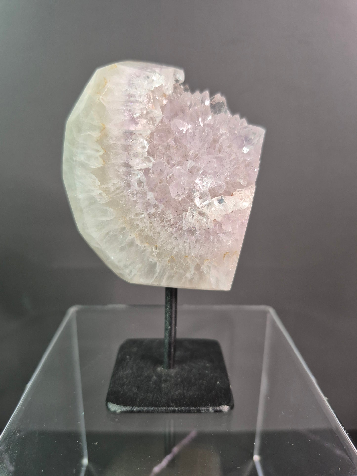 Small Druzy Agate Free Forms on Stands