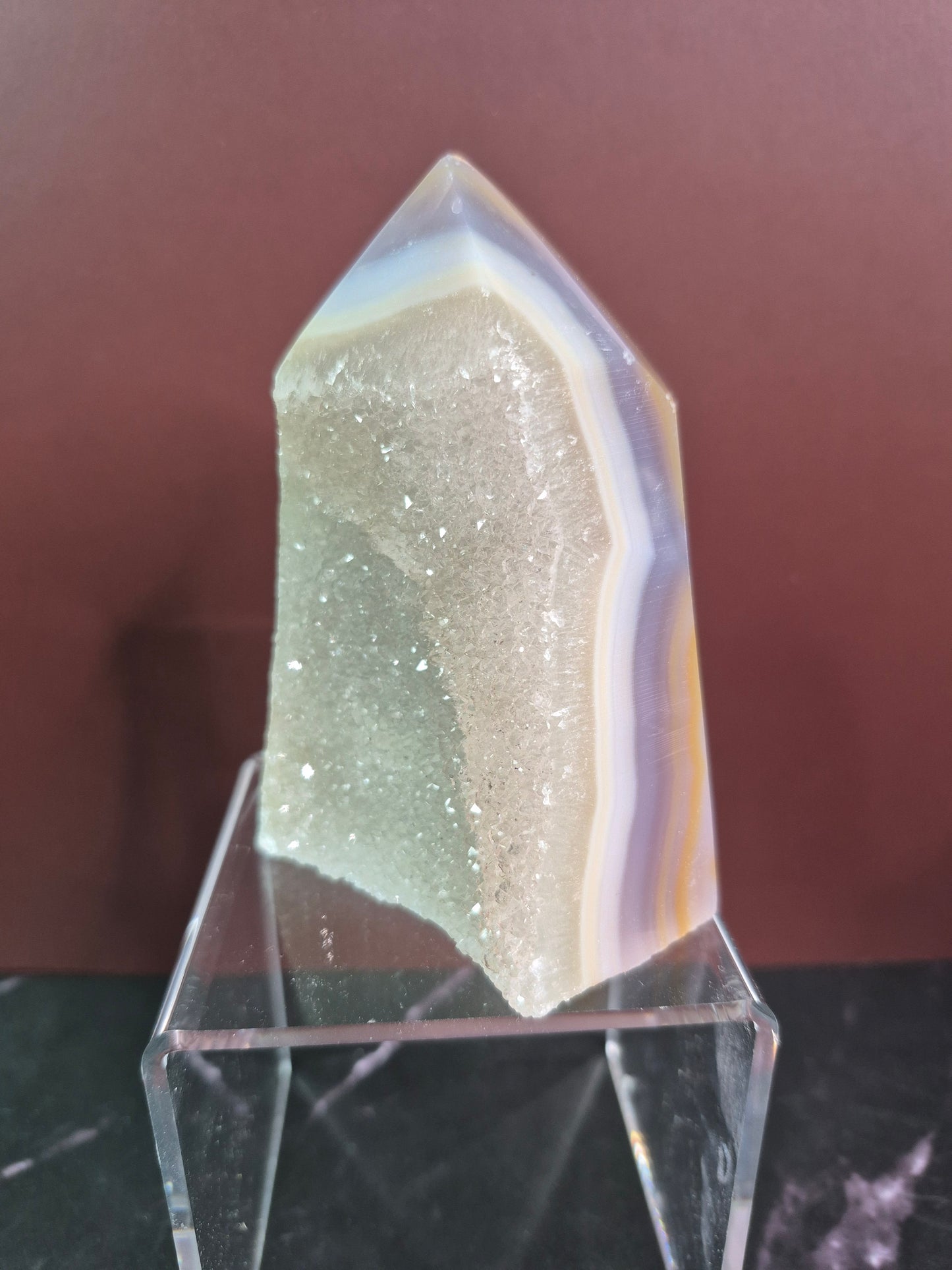Agate Towers with Druzy