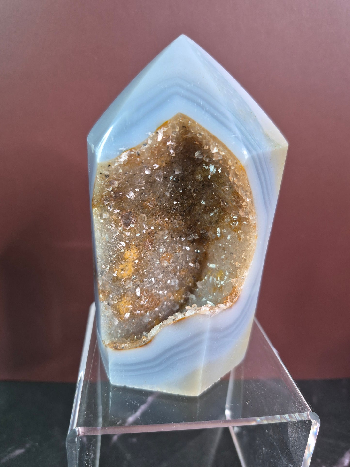 Agate Towers with Druzy