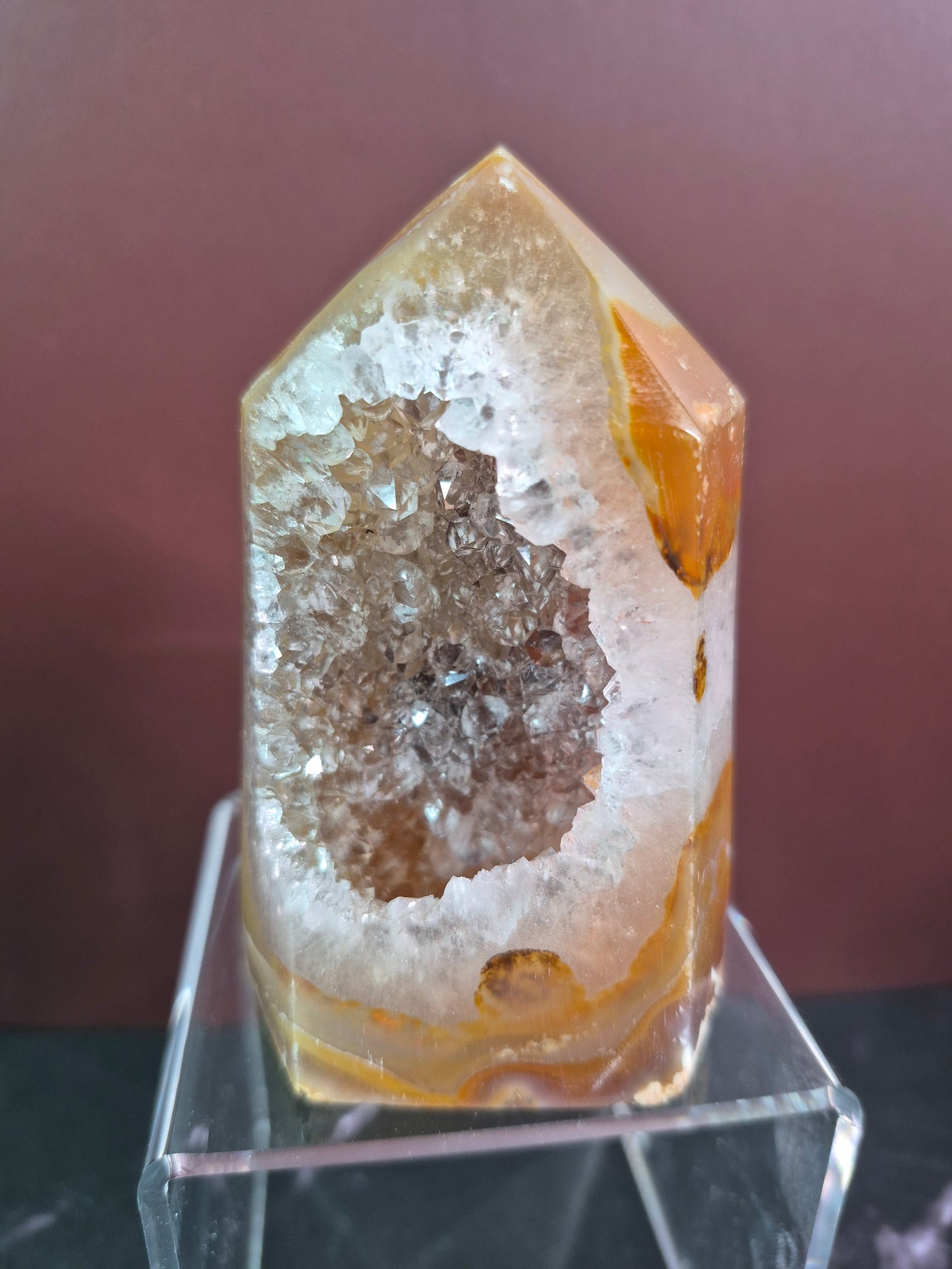 Agate Towers with Druzy