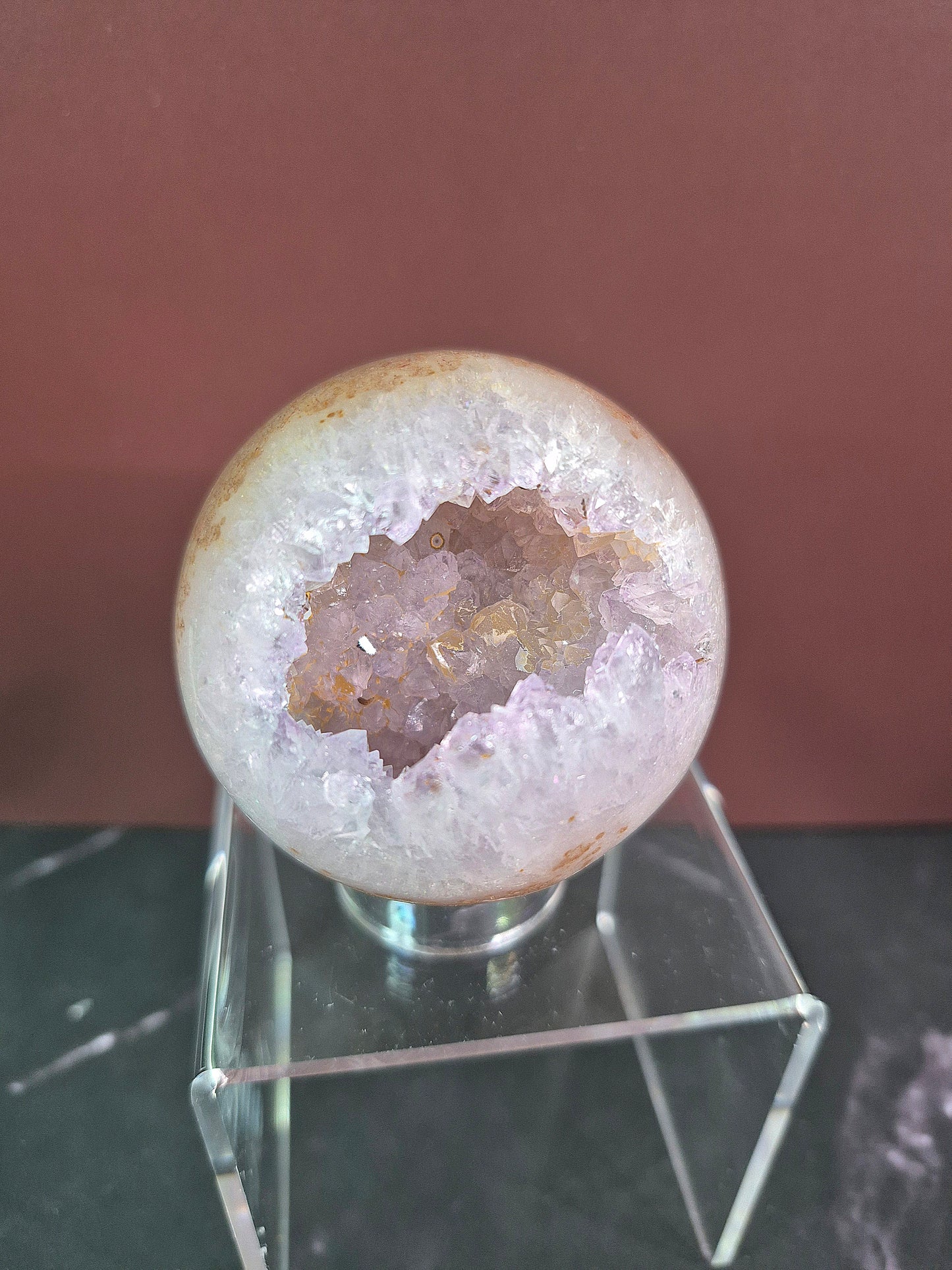 Stunning Druzy Agate Spheres