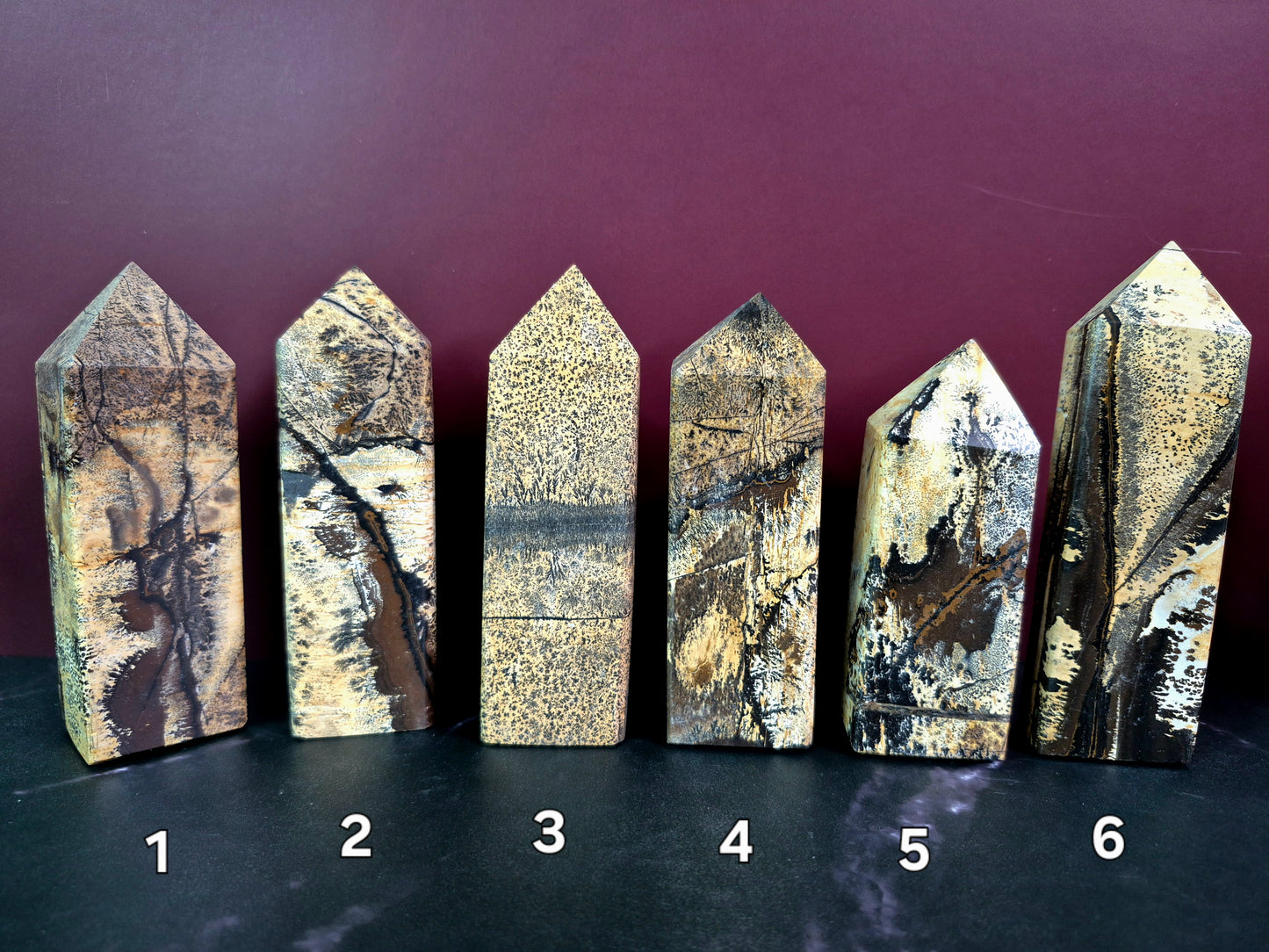Dendritic Picture Jasper Towers