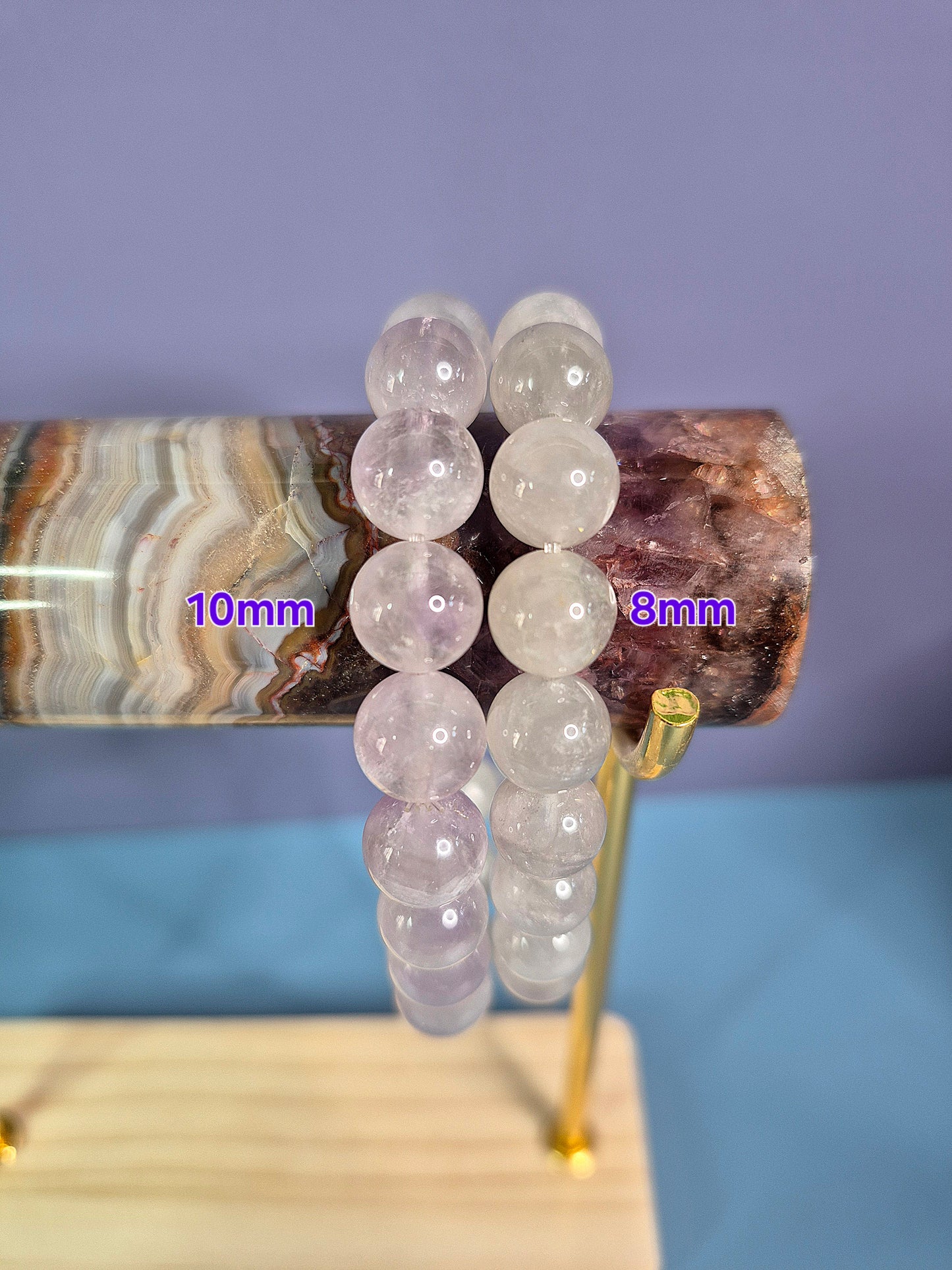 Lavender Amethyst Bracelets