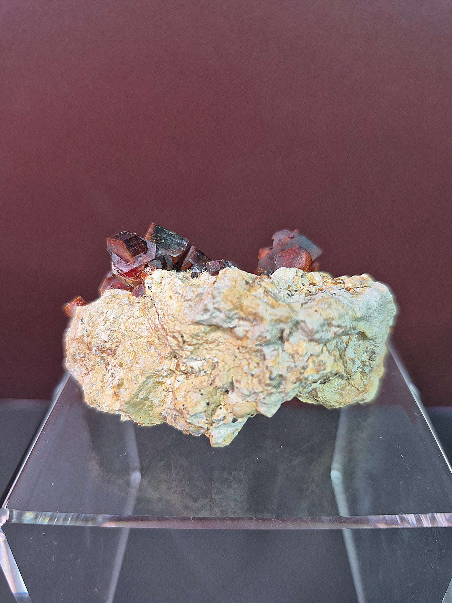 Moroccan Vanadinite Mineral Cluster