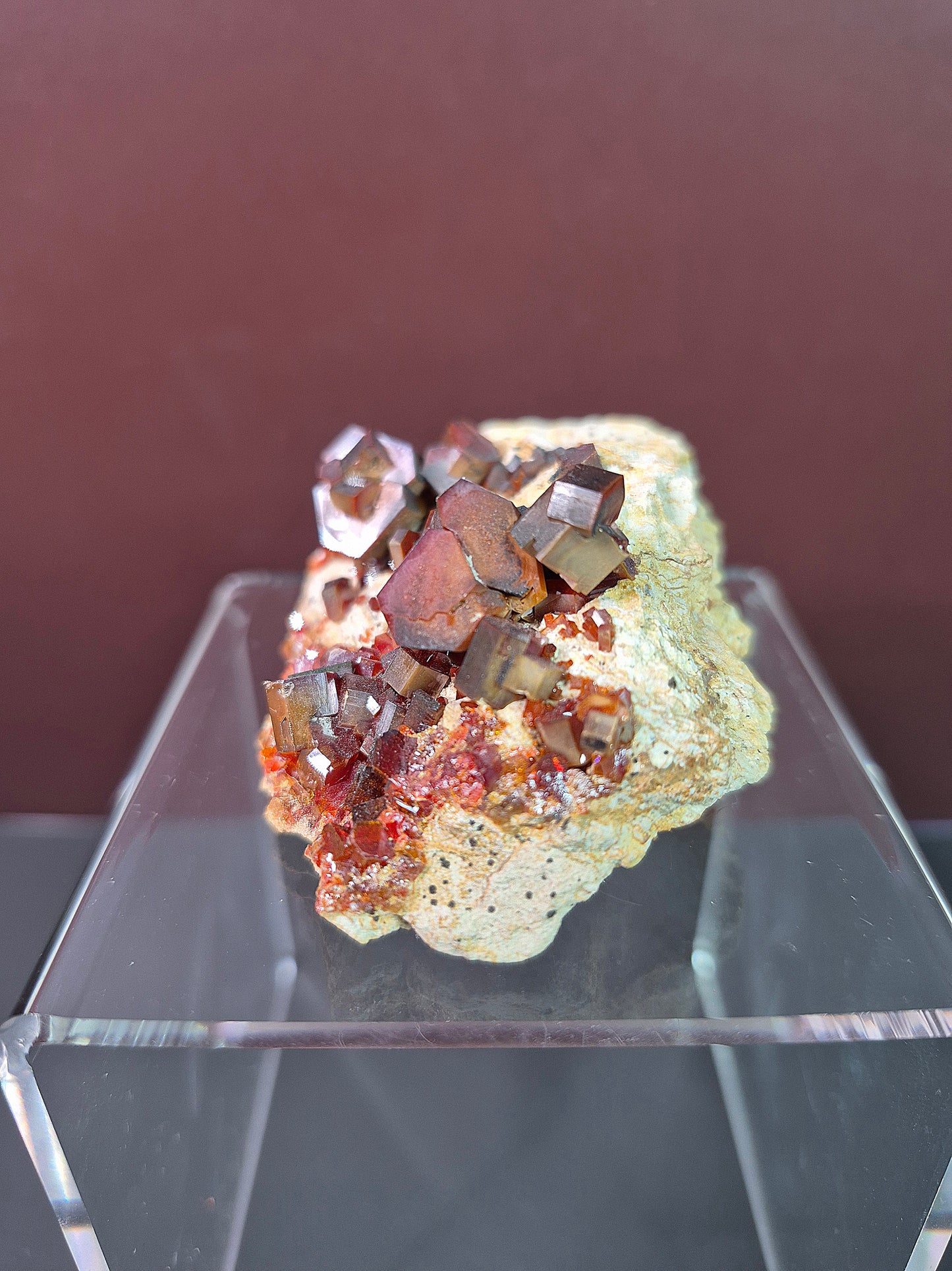 Moroccan Vanadinite Mineral Cluster