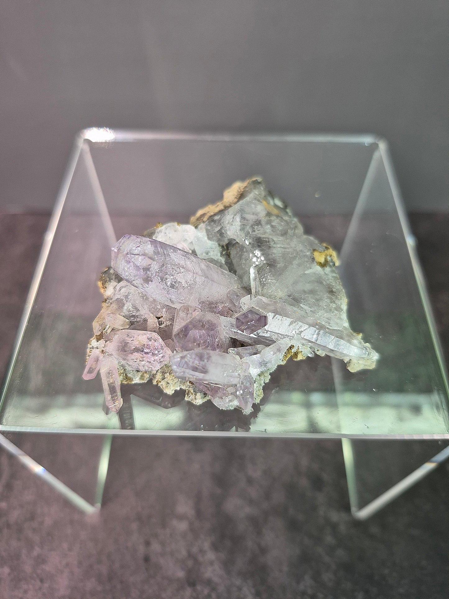 Veracruz Amethyst Points on Matrix