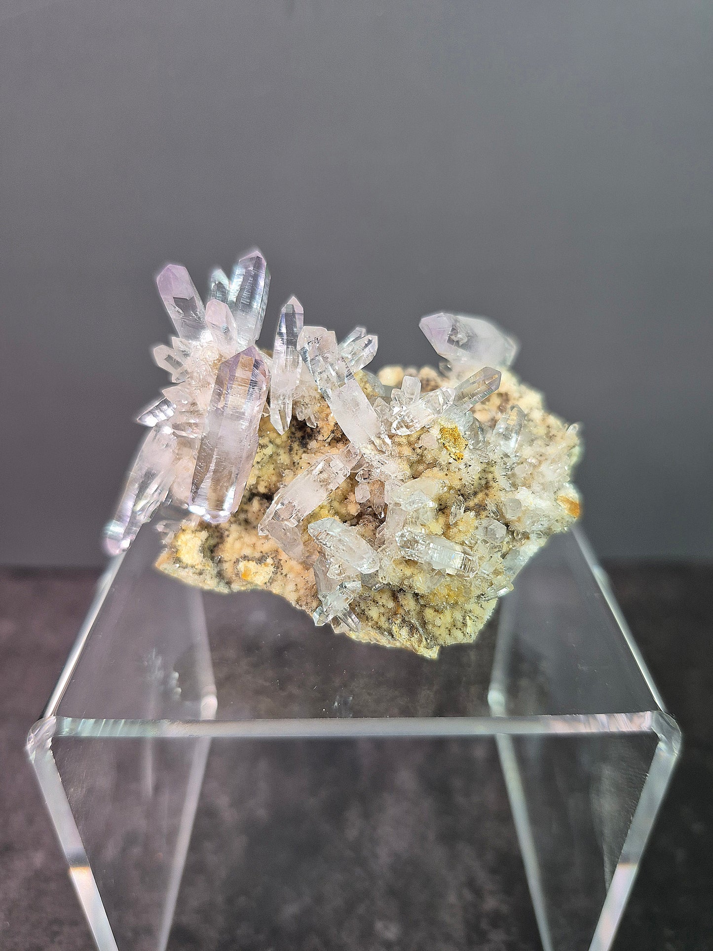Veracruz Amethyst Cluster with Double-Terminated Points