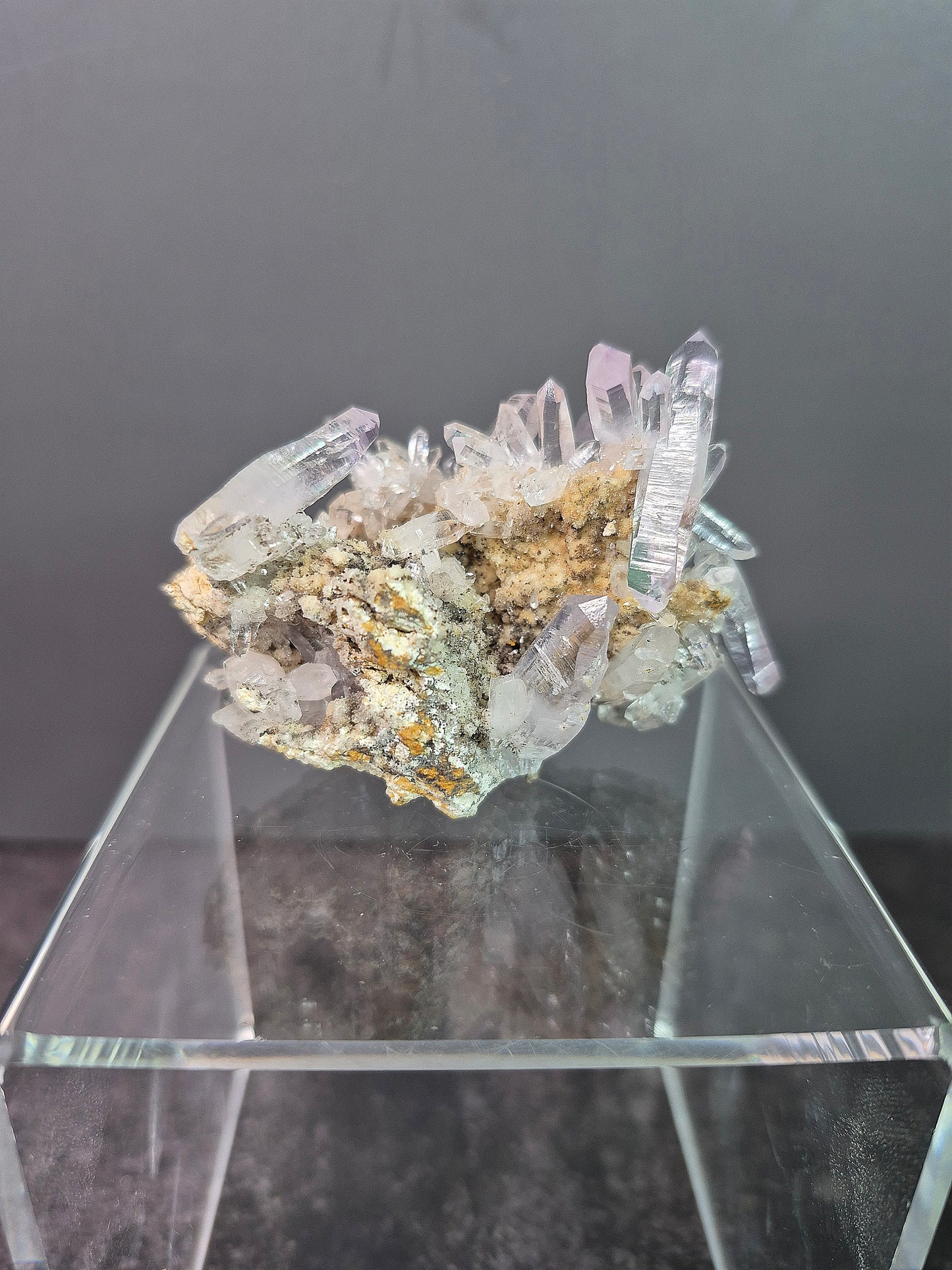 Veracruz Amethyst Cluster with Double-Terminated Points
