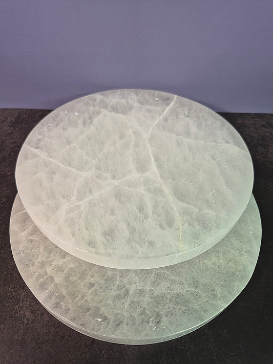 Selenite Charging Plates