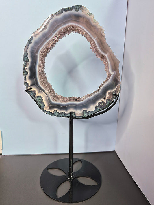 Agate / Amethyst Portal on Stand