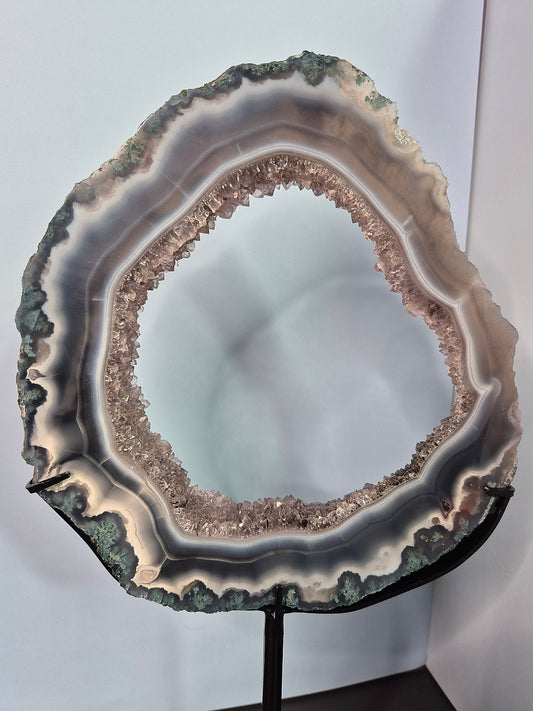 Agate / Amethyst Portal on Stand