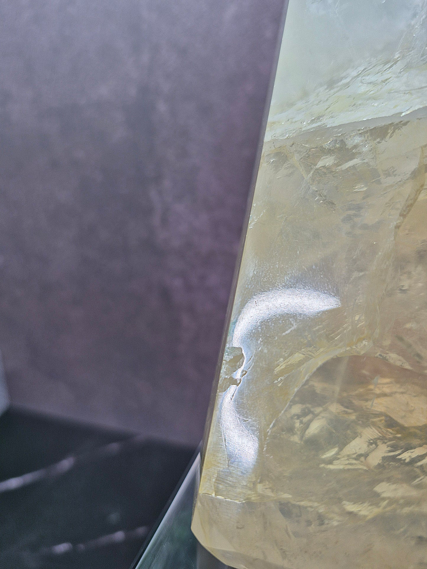 Stunning Quartz and Golden Healer Tower