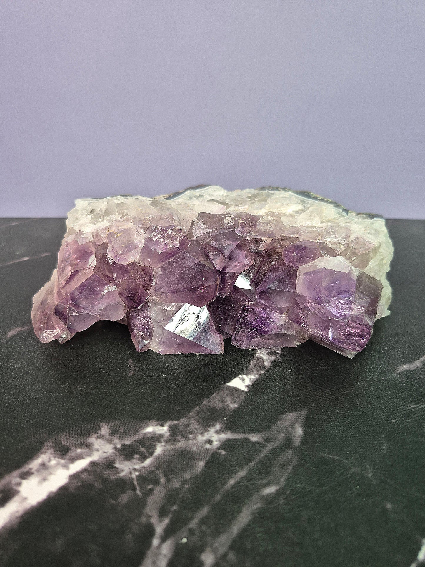 Sliced Amethyst Cluster