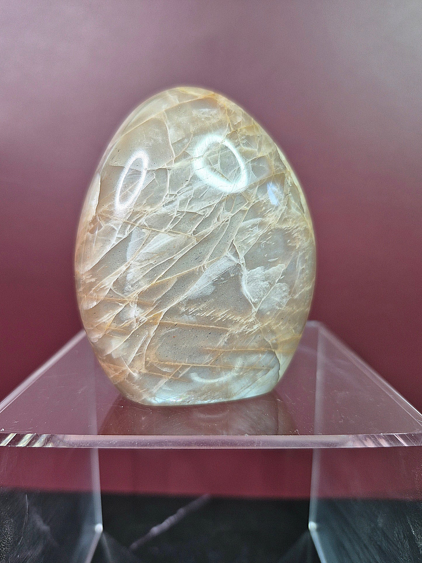 Peach Moonstone Freeforms