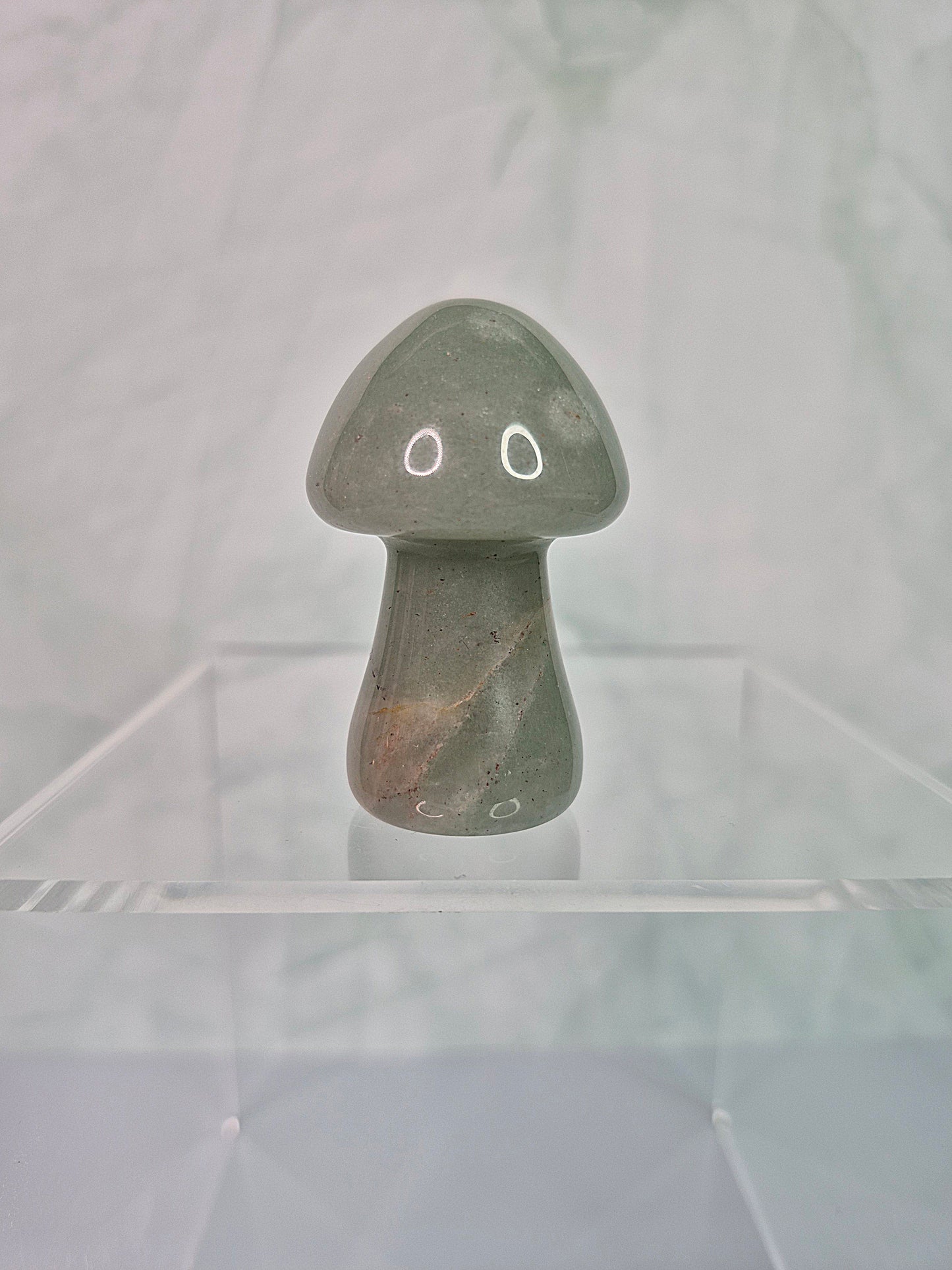 Mixed Crystal Mushroom Carvings