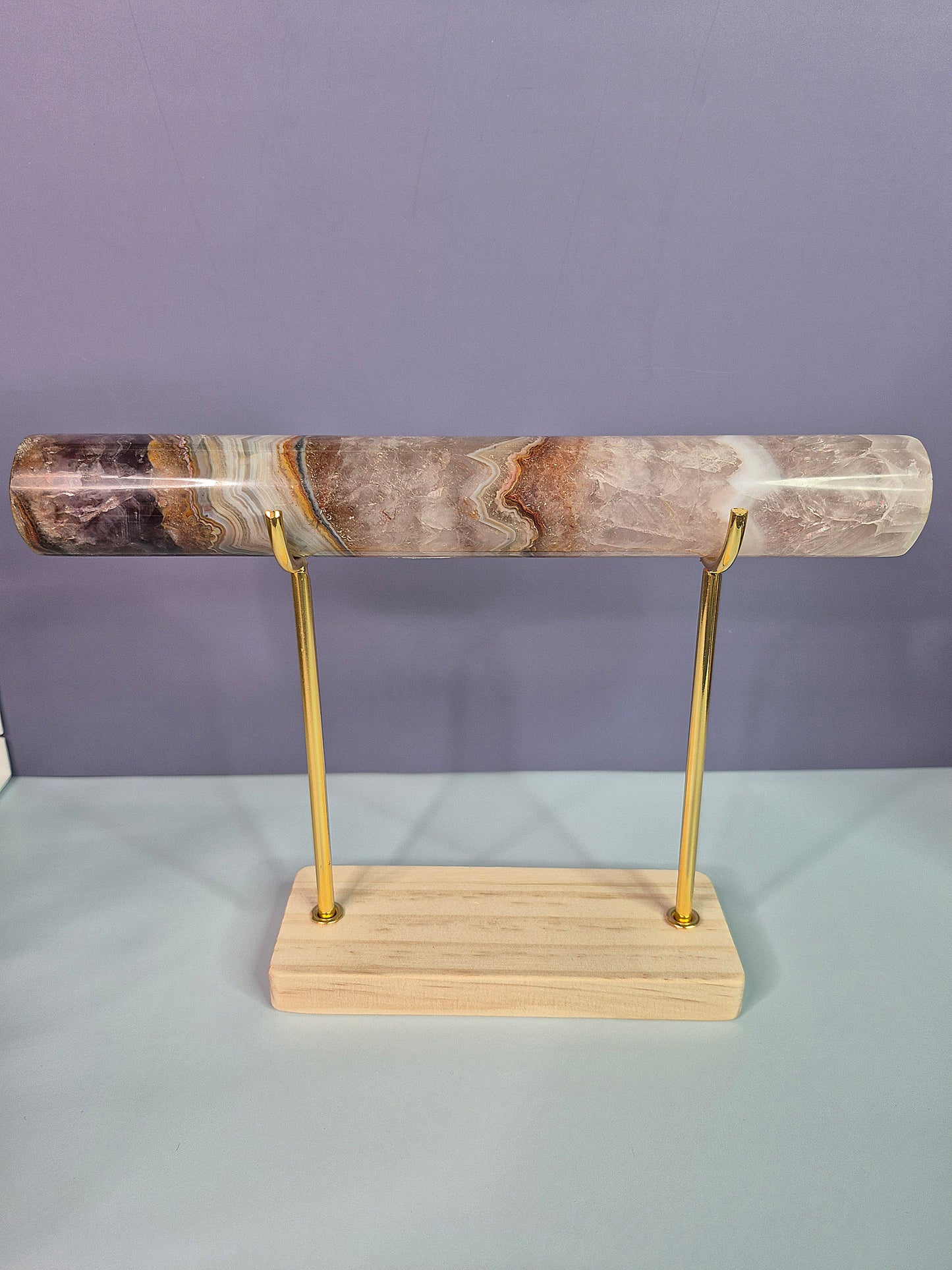 Crystal Cylinder Bracelet Stands