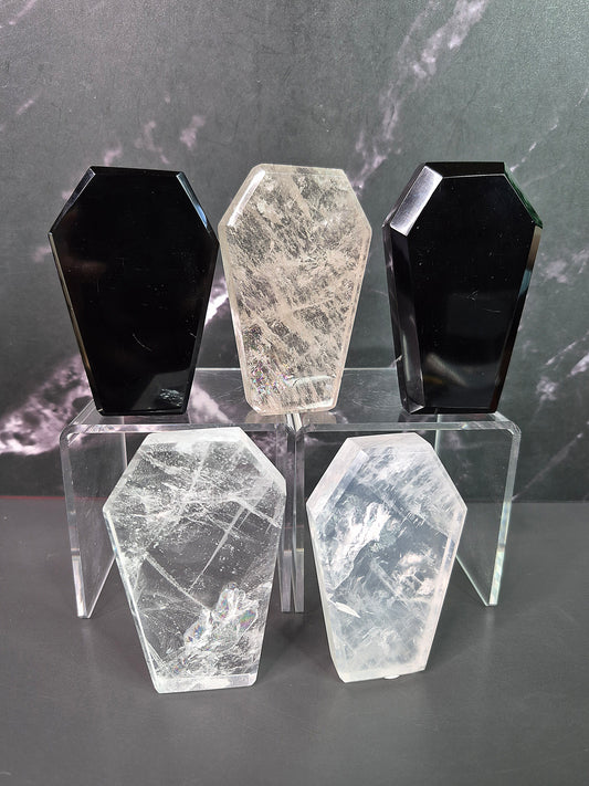 Halloween Coffin Carvings