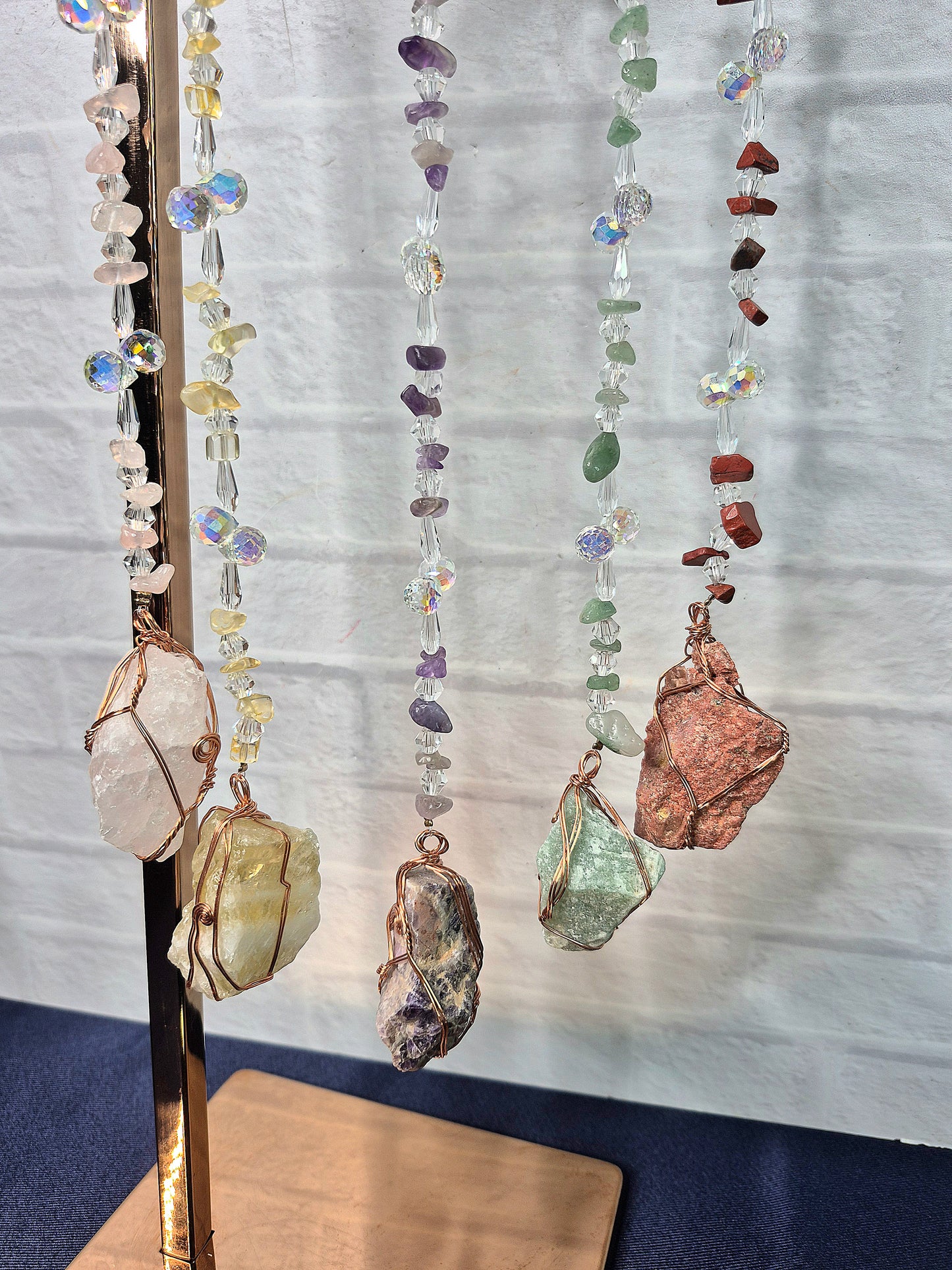 Beautiful Suncatchers with Crystals