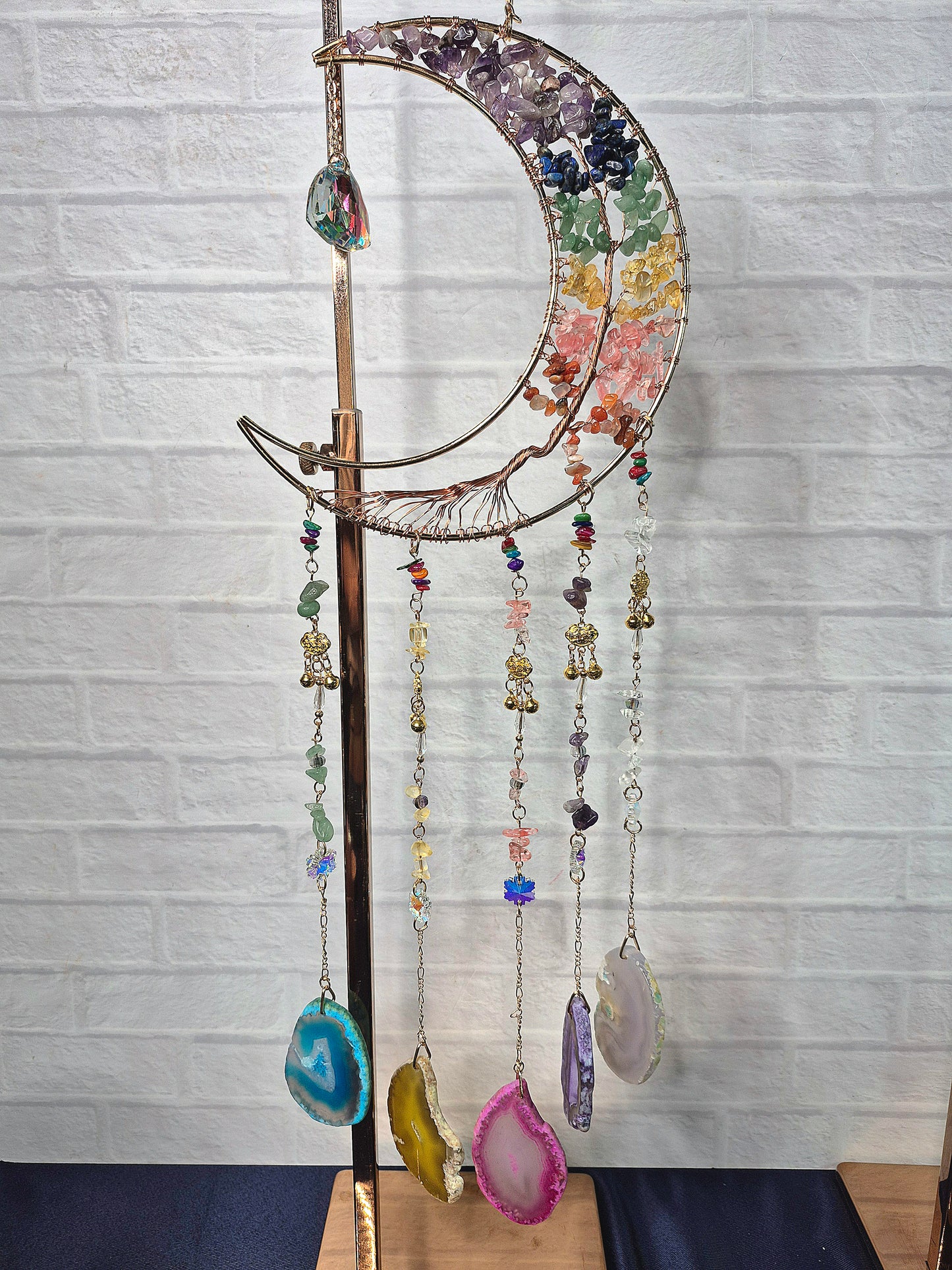 Beautiful Suncatchers with Crystals