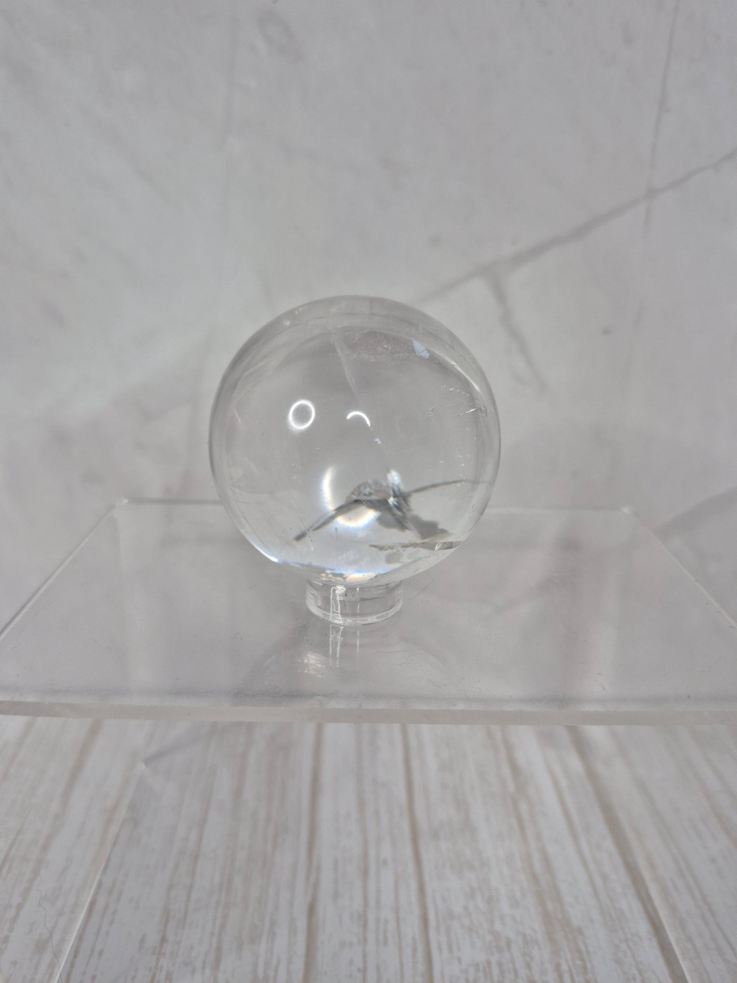 Luminous Clear Quartz Sphere Grade A