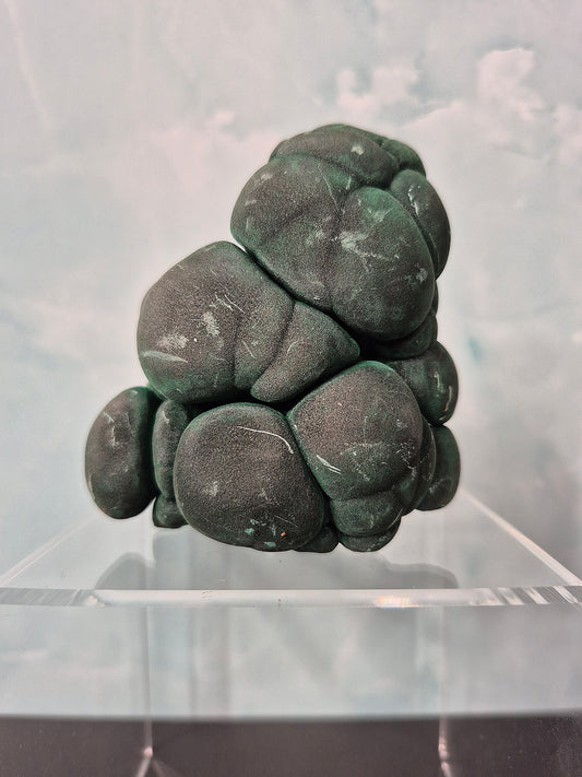 Botryoidal Malachite Cluster