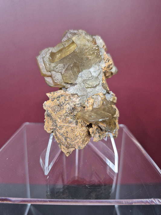 Green Tabular Barite - Peru