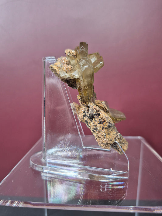 Green Tabular Barite - Peru