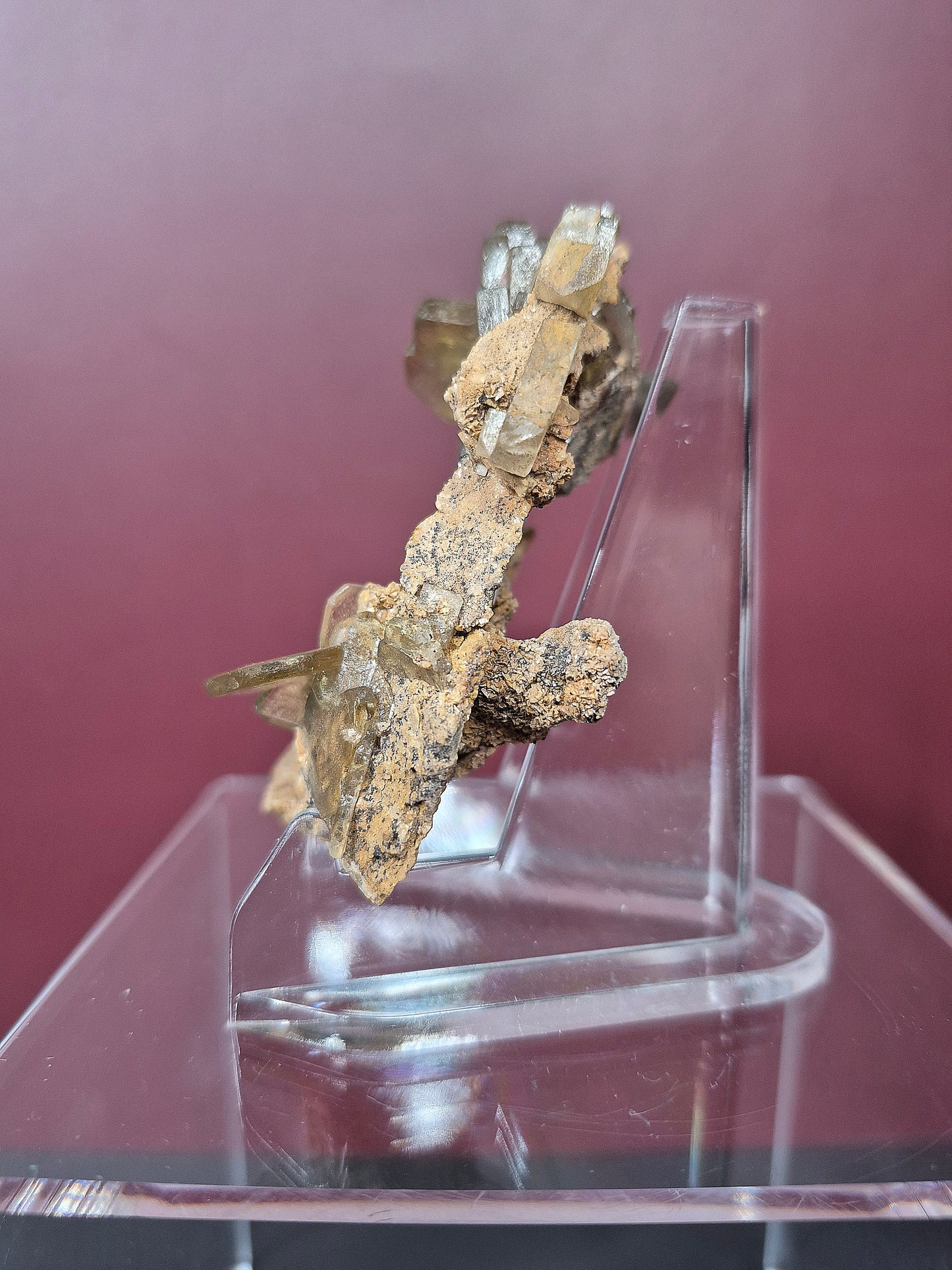 Green Tabular Barite - Peru