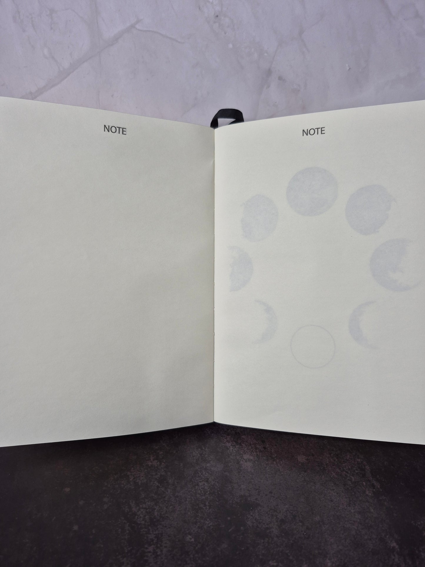 Moonphase Undated Weekly Planner