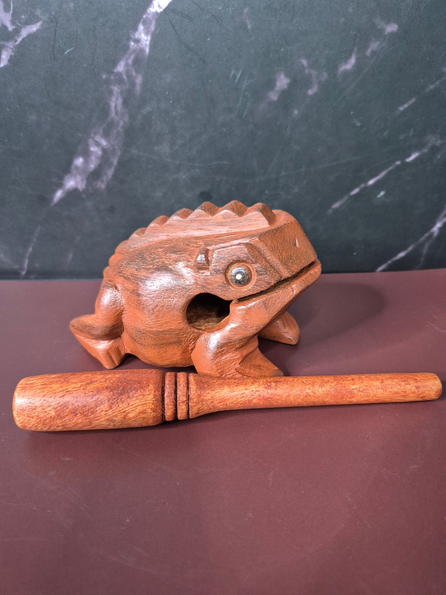 Wood Frog Guiro Rasp
