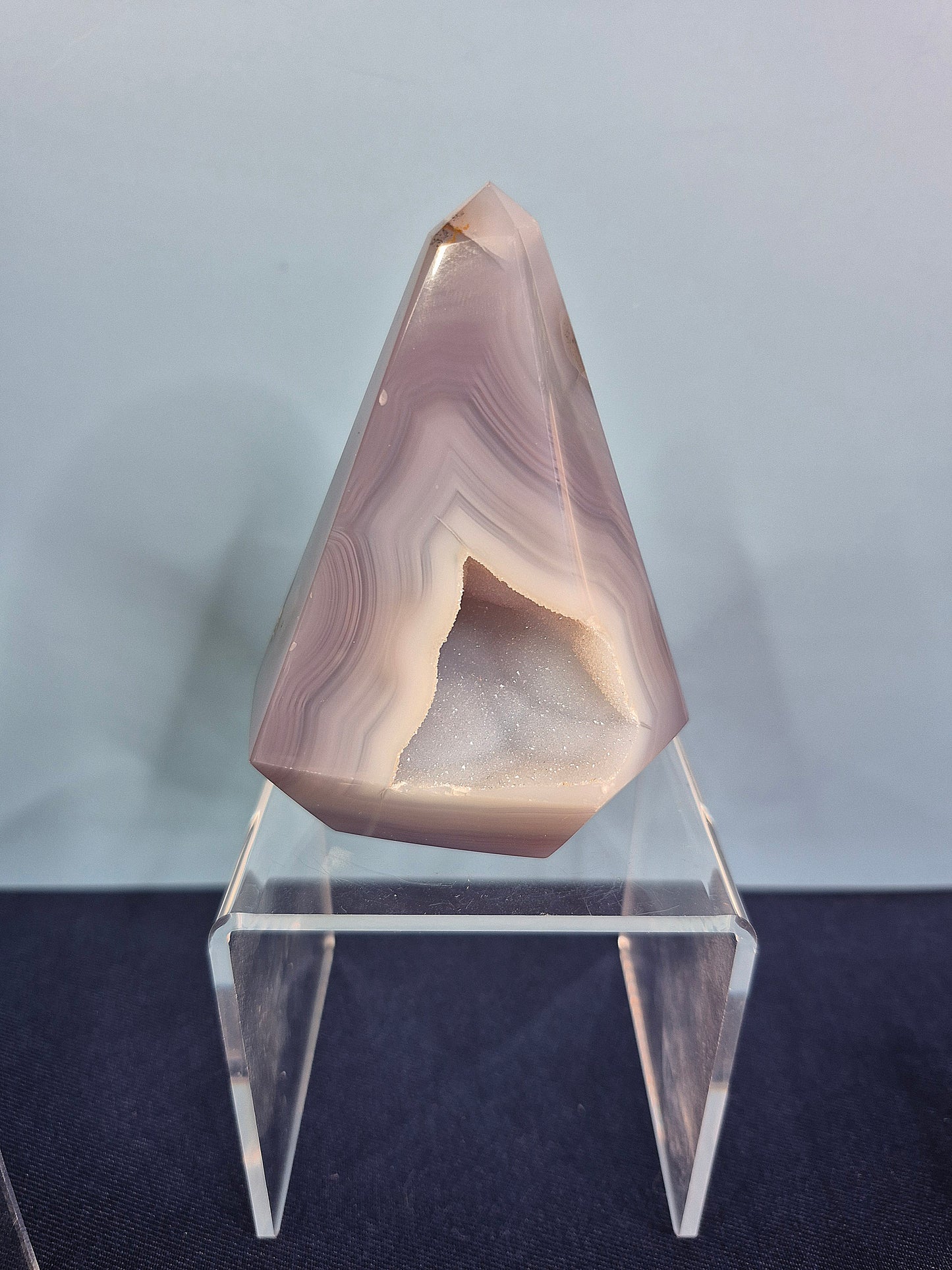 Dazzling Druzy Agate Conic Towers