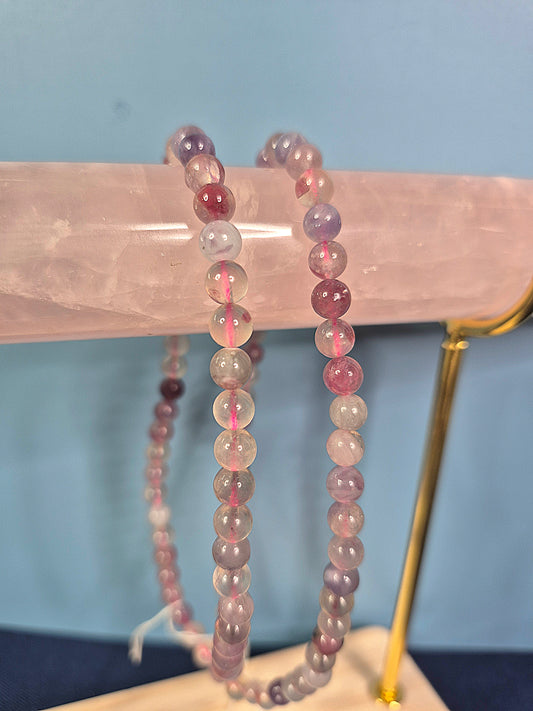 Unicorn Stone Wrap Around Beaded Bracelet (4mm)