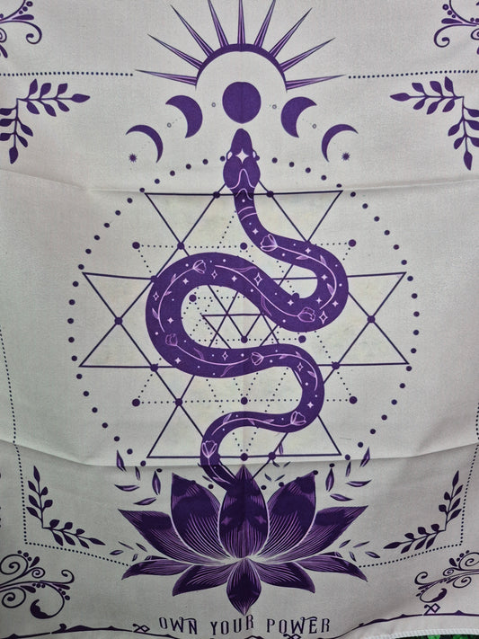 Lotus & Snake - Own Your Own Power Cloth