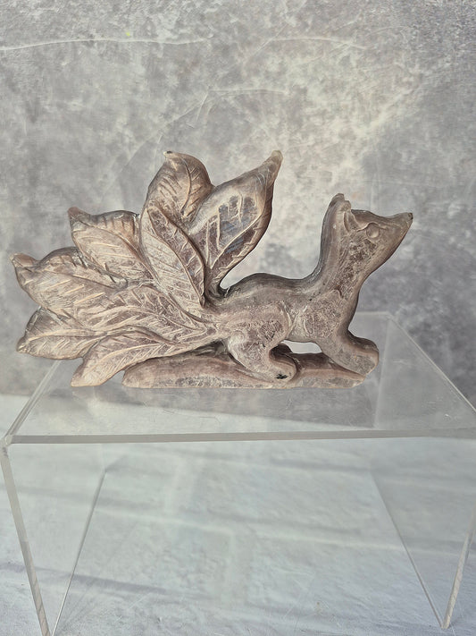 Purple Mica Nine-Tailed Fox