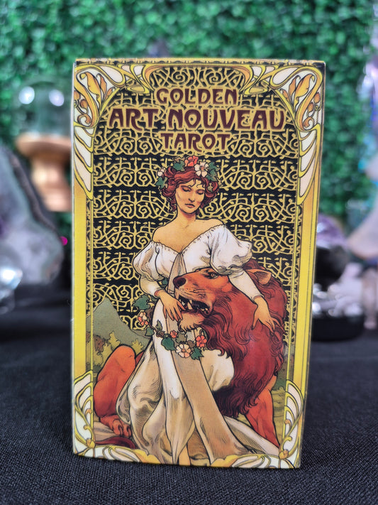 Golden Art Nouveau Tarot