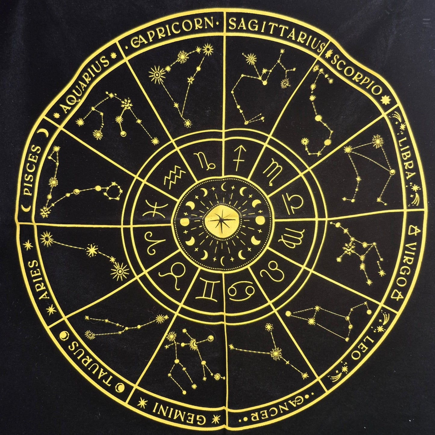 Velvet Astrology & Zodiac Cloth