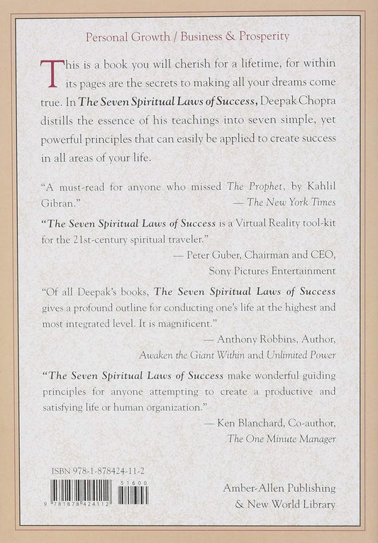 The Seven Spiritual Laws of Success