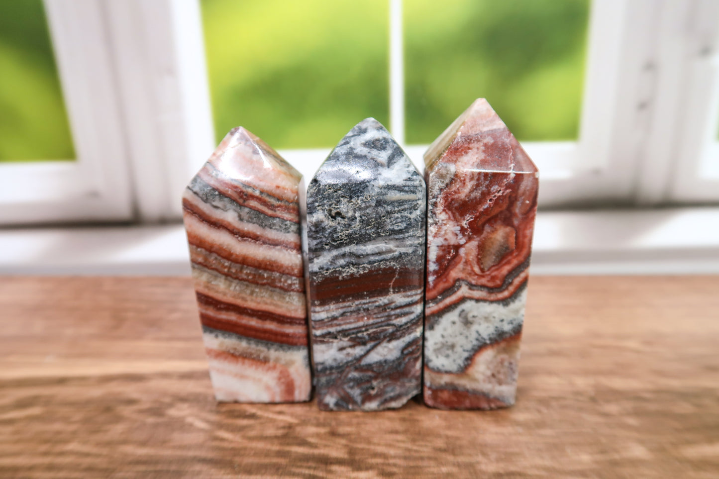 Red Banded Onyx Towers
