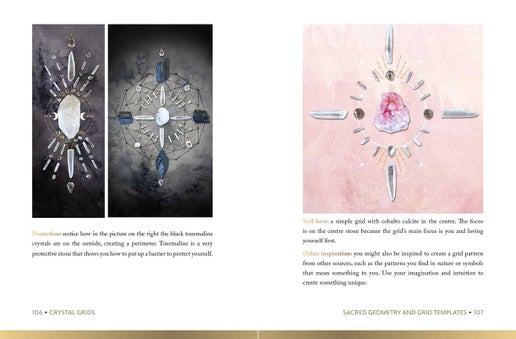 Simon & Schuster - Crystal Grids by Nicola McIntosh: Hardcover; 192 pages, English
