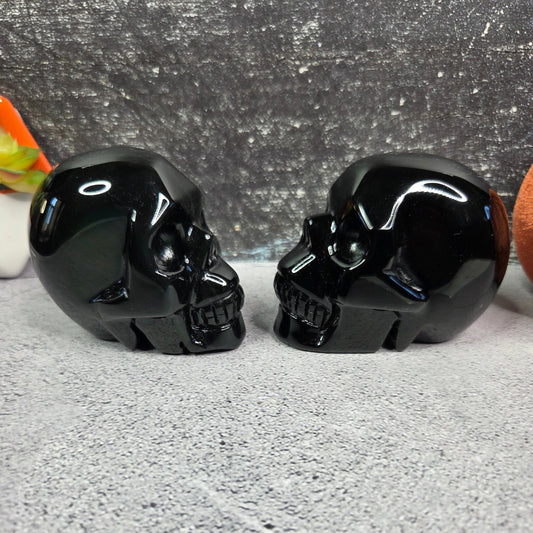 Obsidian Skulls