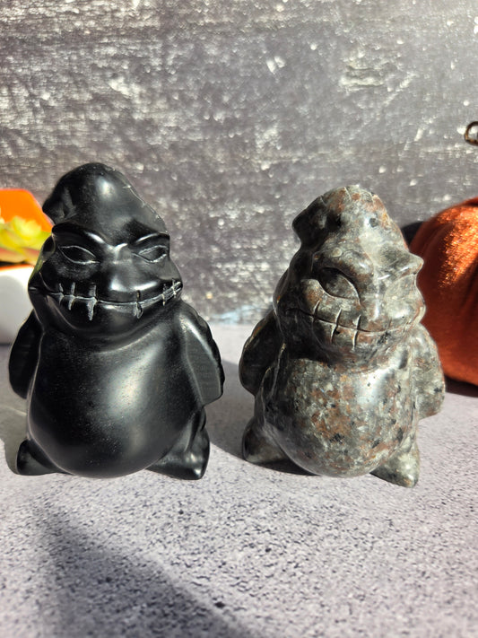 Oogie Boogie Man Carvings