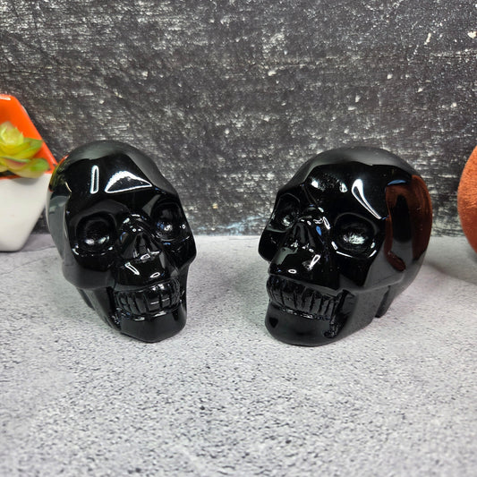 Obsidian Skulls