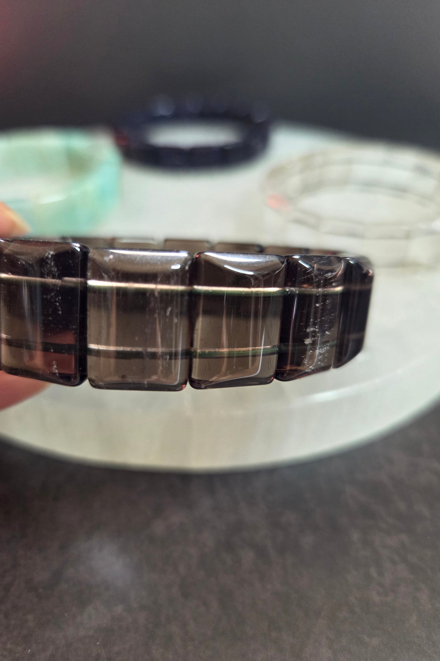 Saffordite Square Beaded Bracelet