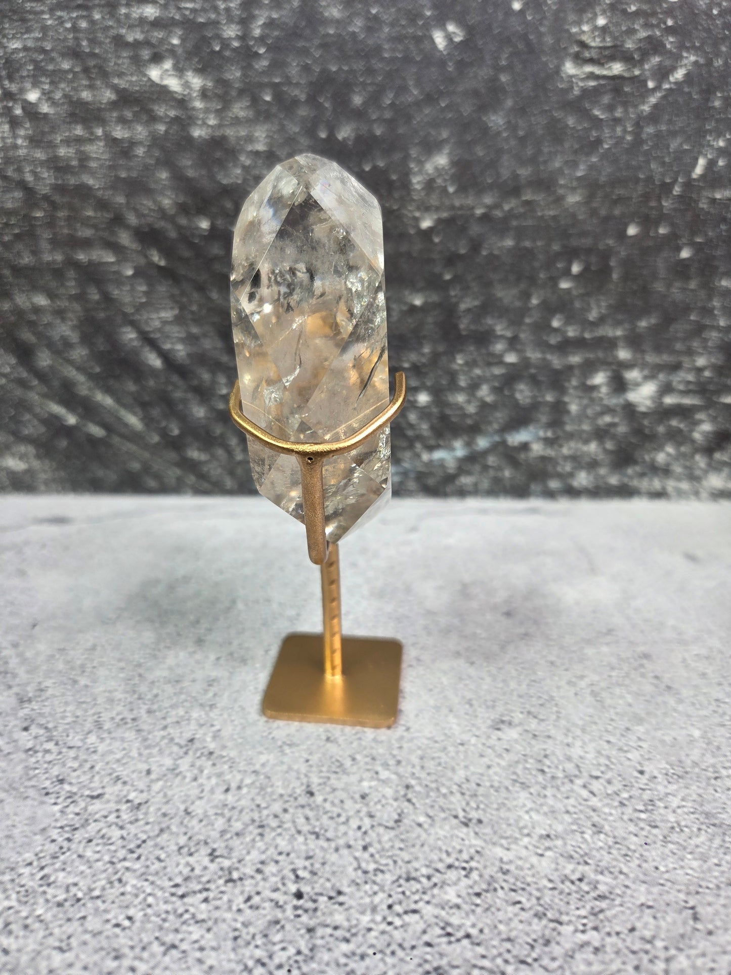 Faceted Cut Smoky Quartz Moons
